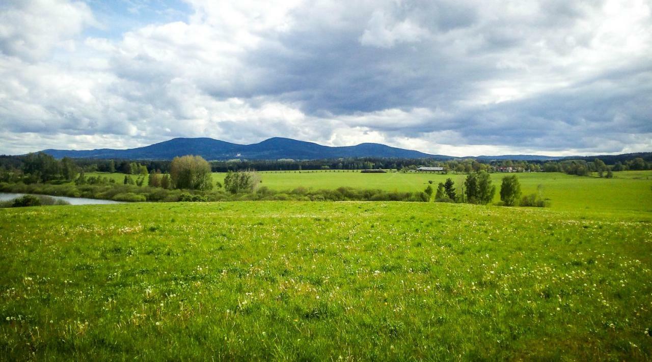 Pension Pod Hvezdami Bozejov Exteriör bild